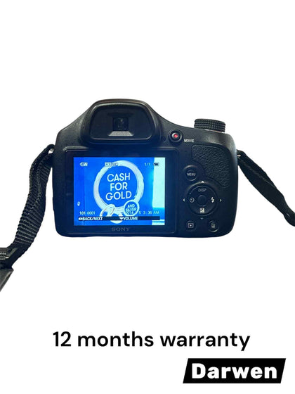 Sony Cyber-shot DSC-H400 - Digital Camera - Compact - 20.1 MP - 720P - 63x Optical Zoom - Black