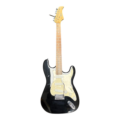 Power Play Ksp300 Electric Guitar Black Strat Style