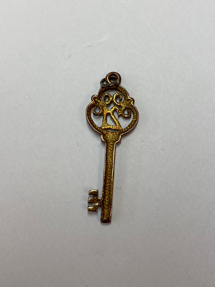 9CT GOLD  “21 KEY TO THE DOOR”  1gr