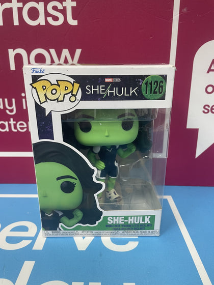 She-Hulk Exclusive Pop Marvel #1126 Vinyl Figure Funko.