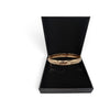 9CT Gold Floral Style Bangle HALLMARKED - 7.1Grams, 2.5" (63mm) Width - Bangle Box Included