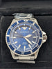 Emporio Armani Men's World Explorer Solar Blue Dial & Stainless Steel Watch boxed