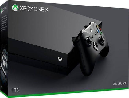 Microsoft Xbox One x 1TB Console Black.