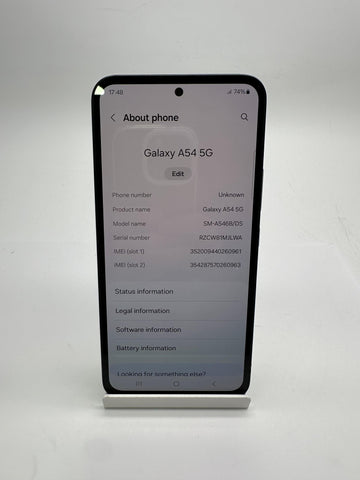 Samsung A54 5G - 128GB - UNLOCKED