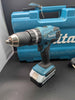 Makita 18V HP457D Cordless Combi Drill Kit - With 2x 2.0AH Batts & Charger