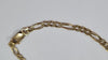 9ct Gold Figaro Bracelet 8"