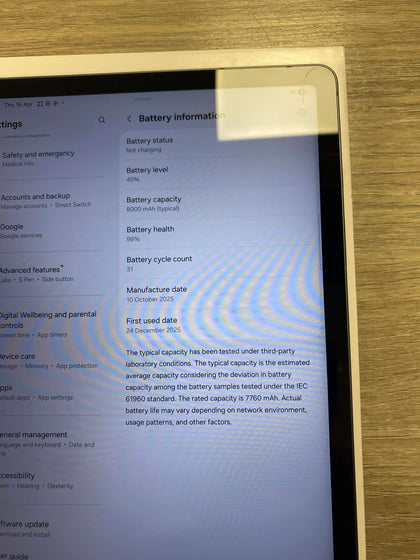 Samsung Galaxy Tab S10 Lite (c grade)