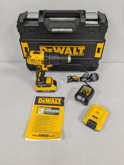 DeWalt 18V 2 x 4 Li Ion Brushless Cordless Combi Drill Power Tool