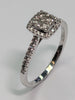 10ct White Gold Diamond Ring