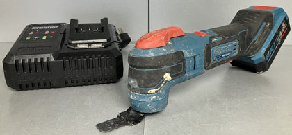 Erbauer Brushless Cordless Multi-Tool ( 4.0ah Battery, Charging Station ) ** Unboxed **