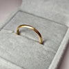 22ct Yellow Gold Wedding Band Size O1/2