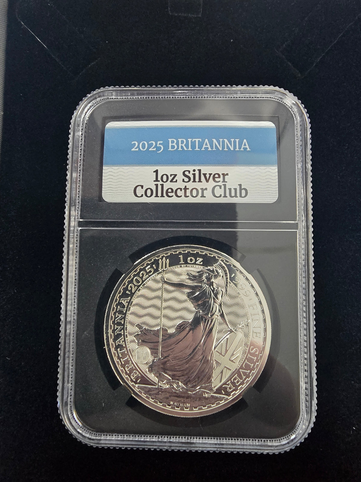 1oz Silver 2025 Britannia Coin CASED | Cash Generator