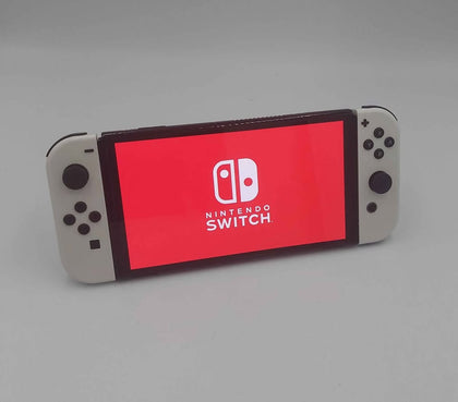 Nintendo Switch OLED Console - 64GB, White Joy-Cons (Unboxed)