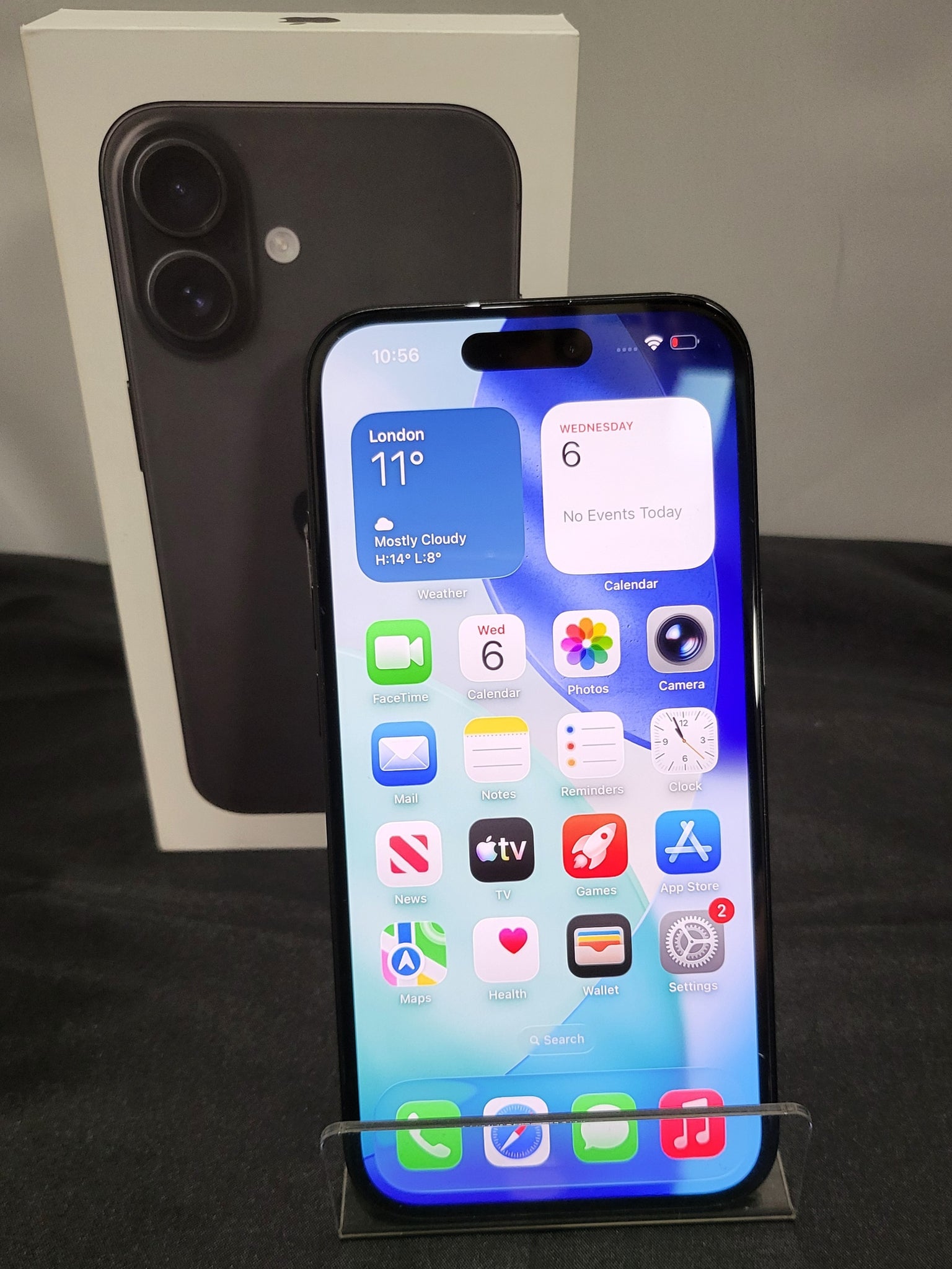 iPhone16 128GB ブラック バッテリー100% Apple iPhone 16 128GB Black **100% Battery Health** | Cash Generator