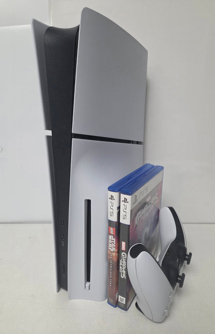 Sony PlayStation 5 Slim 1TB With 2 Games