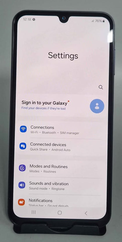 Samsung Galaxy A15 5G Dual Sim (4GB+128GB) Blue Black, Unlocked