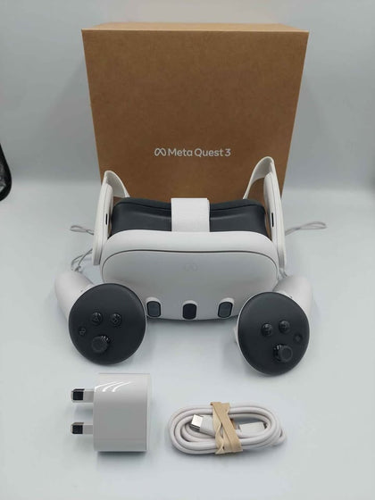 Meta Quest 3 VR Headset, (With Controllers), 128GB, Boxed