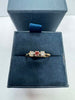 1.3g 9ct Gold Trilogy Ring - Size Q - **Hallmarked**