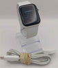 Apple Watch SE 2nd Gen [GPS] with white straps silver aluminium 40mm unboxed with charger