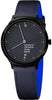 Mondaine Helvetica No. 1 Light New York 38mm Blue Limited Edition Swiss Watch