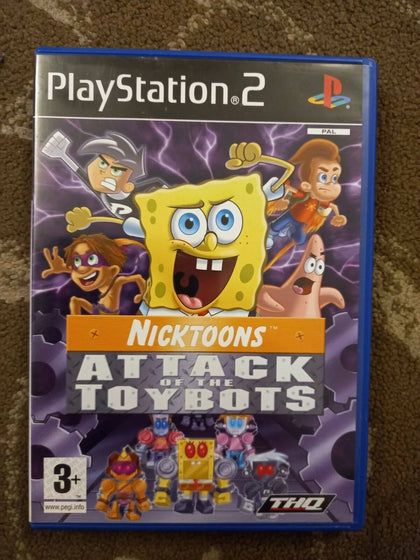 Nicktoons Attack Of The Toybots Playstation 2 Ps2