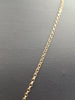 9ct Yellow Gold Belcher Chain Necklace With Opening Locket - 15.61 Grams - 26" Long