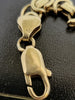 9ct Yellow Gold Byzantine Bracelet - 9" - 18.53g