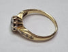18ct Gold Diamond Ring Size M