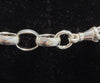 925 Sterling Silver Thin Belcher Chain - 24" Length - 37.98G - Brand New