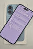 Apple iPhone 16 - Grade A - 100% Battery Health - 128GB - Teal