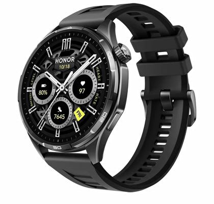 HONOR Watch GS Pro Smartwatch Black 46mm Heart Rate Fitness Touchscreen