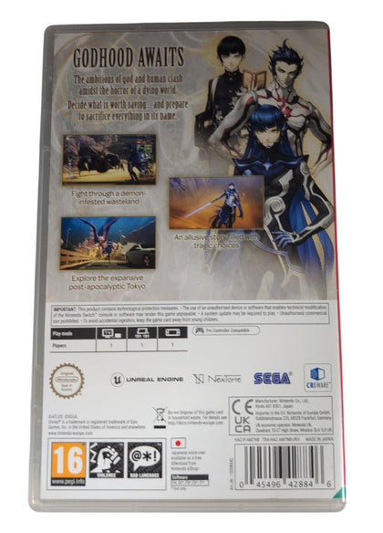 Nintendo Switch Shin Megami Tensei V Game 