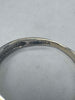 1.33g 9ct White Gold Twisted Ring - Size N - **Hallmarked**
