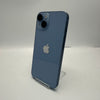 Apple iPhone 14 128GB Blue Unlocked AW until 2/26 Batt Health 100%