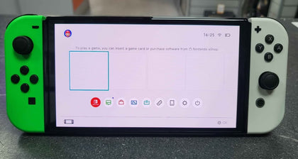 Nintendo Switch Oled Console - 64GB - Neon Green And White Joy-Cons.