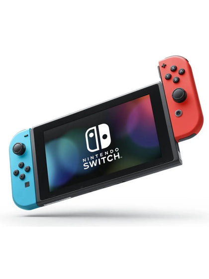 Nintendo Switch V1 Console - Neon Red/Blue
