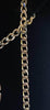 925 Sterling Silver Curb Chain Necklace With Big Chinese Pendant - 26.53 Grams - 18” Long