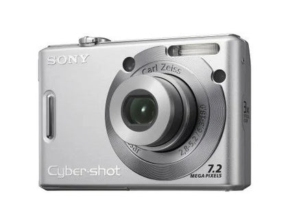 Sony Cyber-shot DSC-W35 Digital Camera - Silver (7.2MP, 3x Optical Zoom) 2.0