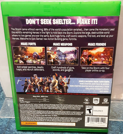 Fortnite xbox one *RARE*