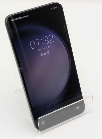 Samsung Galaxy S23 Dual Sim 128GB Phantom Black, Unlocked, Unboxed **SLIGHT SCUFFS TO PHONE**