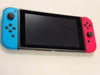 Nintendo switch console blue and pink joycons