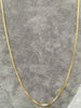 9ct Yellow Gold Box Link Chain