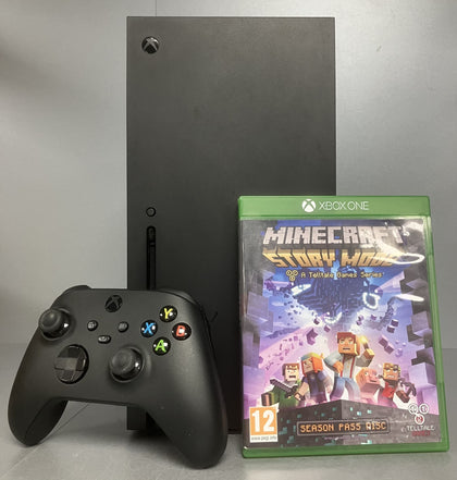 Microsoft Xbox Series X 1TB Console Bundle ( + Minecraft Story Mode )