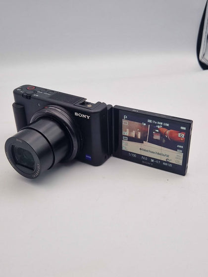 Sony ZV-1 Vlogging Camera – 20.1MP – 4K Video – With 4 Batteries & Charger