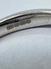 9ct 2.8g White Gold Ring - Size O - **Hallmarked**