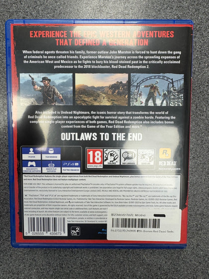 Red Dead Redemption for PS4