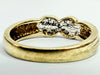 9ct gold twist ring size M