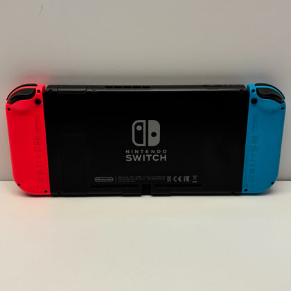 Nintendo Switch Console with Neon Red/ Neon Blue Joy Cons 32GB Boxed