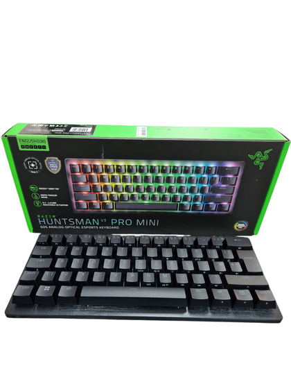 RAZER HUNTSMAN V3 PRO MINI WIRED ANALOG OPTICAL ESPORTS KEYBOARD, BOXED, BLACK