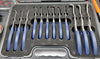 Snap On 12-pc Power Blue Snap Ring Pliers Set Srpcr112mb